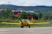 Men den skal ikke fly alene, den får følge av LN-UAX Saab 91B-2 Safir fra 1957 som Tromøy Aero eier