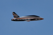 Flyet er 2,10 meter langt og har et vingespenn på 1,90 meter