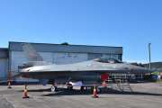 General Dynamics F-16 Fighting Falcon er et amerikansk jagerfly som kan utfylle flere roller i en konflikt, flyet ble konstruert av General Dynamics som et forholdsvis lite og forholdsvis billig jagerfly, og har siden hatt stor suksess i roller mot både luft- og bakkemål
