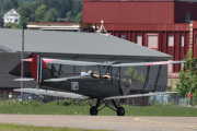 Og her har vi selveste Rittmesteren 189, som er et LN-KFT De Havilland DH 82 fra 1935 som Kjeller Flyhistoriske Forening eier