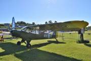 LN-ACL er en Piper PA-19 Super Cub fra 1953 som Nedre Romerike Flyklubb Veteranflygruppa eier