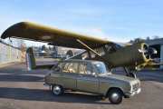 Kjeller flyplass LN-WNB og Renault 6