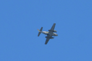 Du fløy høyt, men jeg skal nok klare å identifisere deg. Dette er en Piper PA-31-350