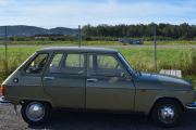 Renault 6 TL fra 1975 og LN-BIF som er en Fairchild PT-19A Cornell M-62A nr.163 fra 1944