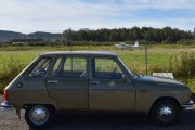 Renault 6 og en  LN-MOK Cessna 182