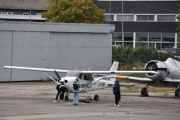 Morten: Dette er også Nedre Romerike Flyklubb sitt fly, det er et Cessna 172S Skyhawk fra 2006