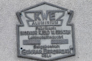 Garasjen KWE aluminium hvor produsenten var Oslo-firmaet «Ingeniør Kjeld W Eriksen» som ble stiftet i 1962 og salgskontoret i Oslo var Gunnar Bergersen kan du lete lenge etter....