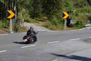 Men han kommer ikke alene, det er flere på tur. Den neste er en Honda Shadow fra 2000. Dette er tøft!