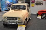 Vi har tre biler på Standen og dette er en Renault 4 fra 1970 og var kanskje den mest populære og har 60 års jubileum i år