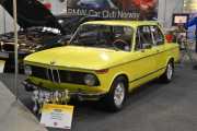 Jeg kan ikke gå forbi denne uten å ta et bilde, dette var en av bilene jeg ønsket meg som guttunge. BMW 2002 TII fra 1975 med pokaler. Den fikk prisen "Best Classic" her på utstillingen
