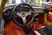 Nå ser vi inn i en Renault Alpine A110 fra 1975, hadde jeg satt meg inn så hadde jeg ikke kommet ut igjen