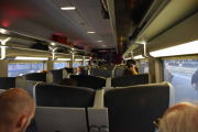 Da er vi på toget som skal til Reims, er det nå moroa begynner?