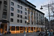 Selvfølgelig hadde Reims to Western Hotell, vi surret litt. Det var ikke dette vi lå på