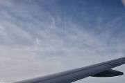 Så et jetfly over oss
