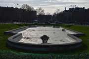 En fontene blir også tømt for vann i februar i Paris, det kan komme frost her også