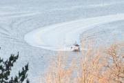 Dette er båten som går mellom Drøbak og Oscarsborg festning  hele året