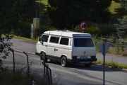 Endelig traff jeg blink, dette er en veteran i år. Vi ser på en Volkswagen Westfalia Atlantic fra 1990