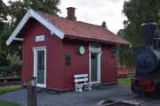 Her ser vi Killingmo stasjon, den lå på Urskog-Hølandsbanen som ble nedlagt i 1960