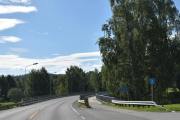 Nå er jeg på rett vei, både Vorma og Andelva renner ut i Glomma, så jeg møter dem her ved Bingfoss bru
