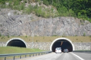 Litt morsomt å ta bilder av tunneler også da