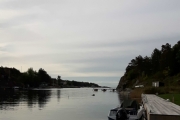 Søndagsmorgen og Tina tar et morgenbilde, litt senere i dag er det meldt regn