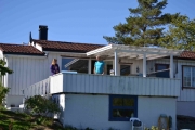 Og her er verandaen hvor mange av bildene vil bli tatt fra, men vi skal gå noen turer også da