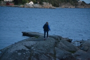 Når Tinamor nærmer seg sjøen blir hun som en jentunge igjen