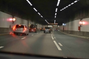 Nå bærer det ned i Operatunnelen, den delen som blir kalt Festningstunnelen