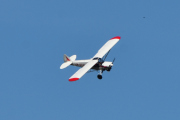Slepeflyet LN-KCH som kommer her er en Piper PA-18-150 Super Cub fra 1967