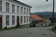En rekke av bygningene her er fra 1850-tallet og utover mot århundreskiftet