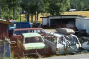 Her var det mye snaks, Volvo og Ford og et par andre