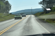 Den neste er en Plymouth Barracuda fra 1970 og den rett bak er en muligens en Chevrolet Chevelle SS Convertible fra 1971
