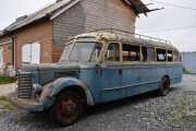 Bussen er en International KB7 - 1947 modell og kjørte på Sunnmøre