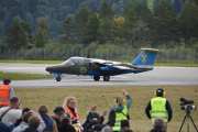 Det svenske flyvåpenet med sin Saab 105 SK-60A fra rundt 1966. Takk for oppvisningen