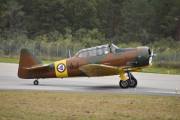 Og til slutt så har vi North American AT-6D Harvard fra 1943 som gjør seg klar
