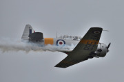 Og her kommer North American T-6G Harvard fra 1944, jeg tror at dette er flyet jeg har tatt flest bilder av siden jeg begynte å ta bilder for 10 år siden