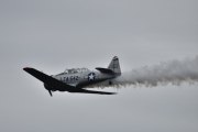 Canadian Car and Foundry T-6 Harvard Mk.4 fra 1952, tror jeg kom til Norge i 2016, det er Norwegian Flying Aces som eier det