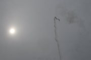 Så skjer det, jeg får LN-XTR som er en Extra EA 300 fra 1998 sammen med solen på Telemark Airshow