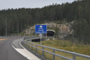 Vollåstunnelen er den andre tunnelen i Saggrenda og heldigvis den siste, nå kan det bli litt spennende videre