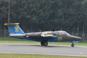 En av dem skal ha fargene til det tidligere Team 60 aerobatic teamet, men jeg tror ikke denne har det