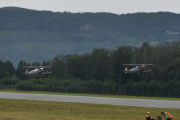 Det er gøy at dem er så nærme, det opplever du bare på flyshow