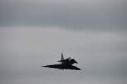 Her kommer det svenske flyvåpenet med sitt jagerfly som heter Viggen
