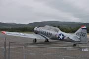Men nå skal vi titte litt på flyene som jeg tror vi kommer til å se i luften litt senere. Dette er LN-PFX som er en Canadian Car and Foundry T-6 Harvard Mk.4 fra 1952