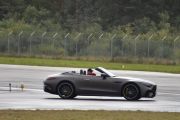 Men nå kommer det en Mercedes, da er vi nok på Autostrada Notodden tenker jeg