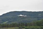 Det var det første jetflyet som kunne lande på et hangarskip, sier litt om konstruksjonen det