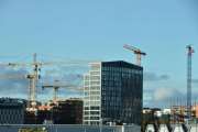 Åh, så fint og se kraner igjen - kanskje vi skulle bygge vindmøller i Oslo også?