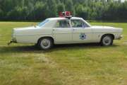 Bilen er tøff, men det er ingen Volvo. Det er en Ford Galaxie fra 1967