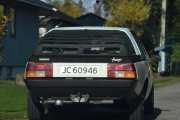 Men nå er vi framme ved målet vårt, og bestefar er her allerede med sin Renault Fuego TX fra 1981. Denne bilen har jeg mange bilder av kan du tro
