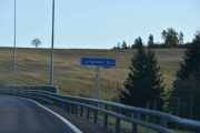 Så til slutt har vi Langbakk bru som er 107 m lang, men så havner vi på landsbygda igjen