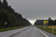 Veibiten Haslemostrekka har absolutt intet annet å by på enn at den er Norges retteste, og det er jo egentlig ganske stort. Nå bare siterte jeg, strekka er jo fra 1966